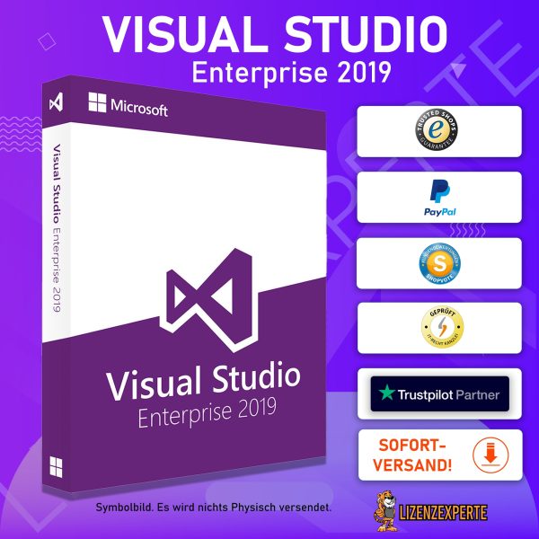 Microsoft Visual Studio 2019 Enterprise Online-Verkauf