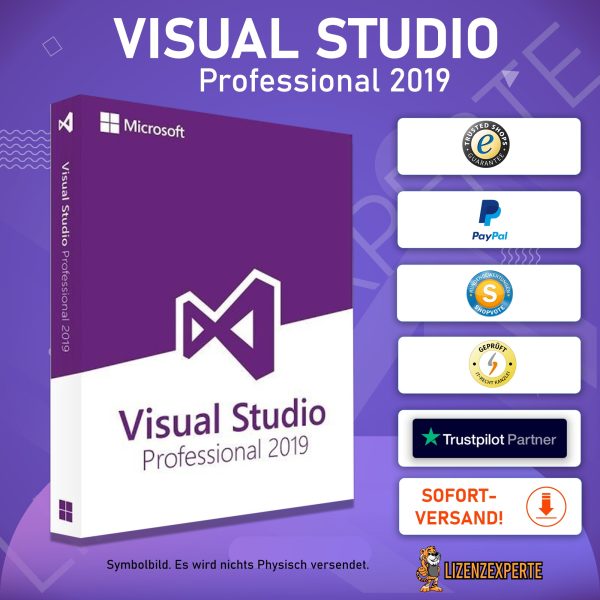 Microsoft Visual Studio 2019 Professional Jetzt online