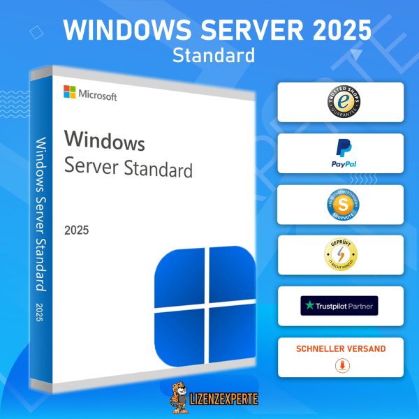 Windows Server 2025 Standard Zu verkaufen