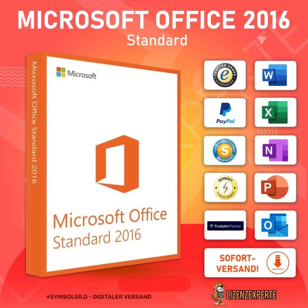 Microsoft Office 2016 Standard Mode