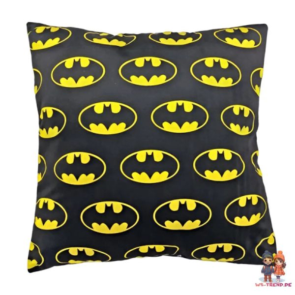 DC Comics Batman Velours Kissen Dekokissen Cushion 40x40 cm Jetzt online – Bild 3