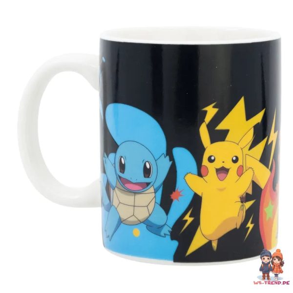 Pokemon Pikachu magische Kaffeetasse Teetasse Tasse Geschenkidee 325 ml Mode – Bild 2