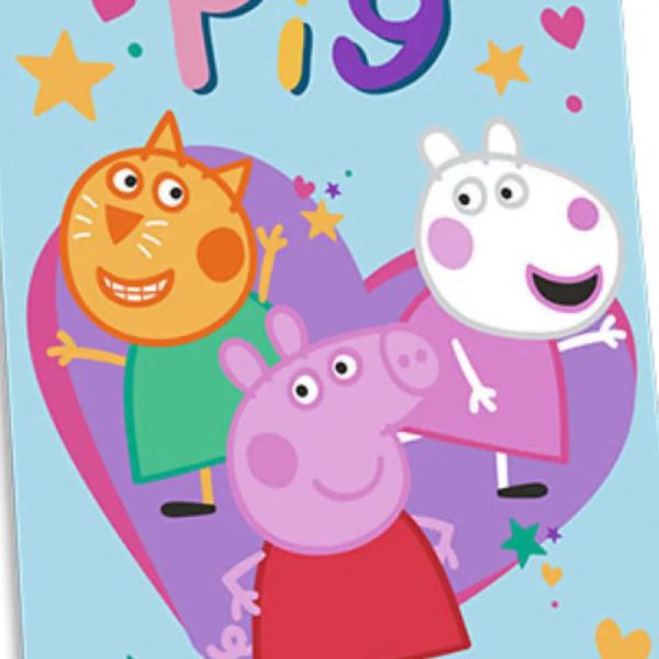 Peppa Wutz Pig George Kinder Mikrofaser Strandtuch Badetuch XL 70x140 Rabatt
