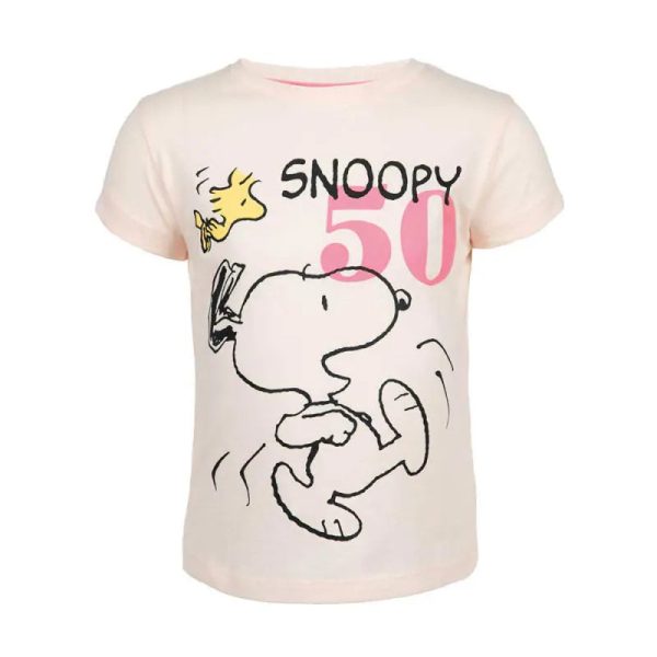 Peanuts Snoopy Kinder Mädchen kurzarm T-Shirt Shirt Mode – Bild 4