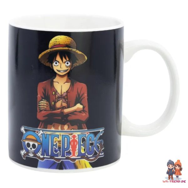 Anime One Piece Ruffy magische Teetasse Tasse Kaffeetasse Geschenkidee 325 ml Rabatt – Bild 2