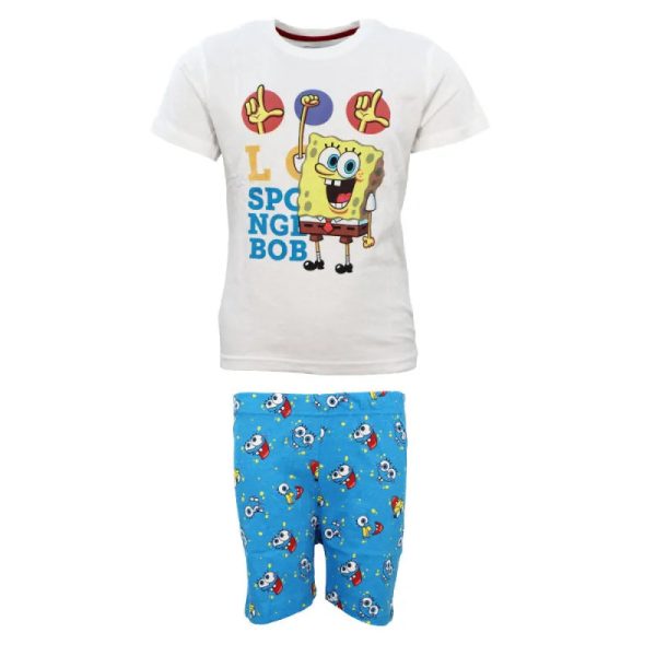 Spongebob Schwammkopf Kinder kurzarm Pyjama Schlafanzug Online-Schn?ppchen – Bild 5