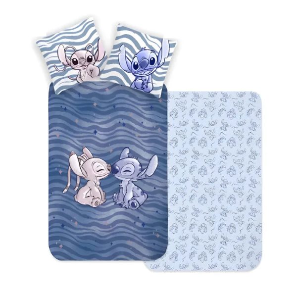 Disney Lilo und Stitch Baby Bettwäsche 2tlg Set 100x135 40x60 cm 100% Baumwolle Rabatt