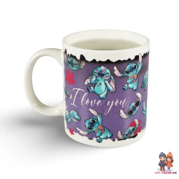 Disney Stitch magische Teetasse Tasse Kaffeetasse Geschenkidee 330 ml Zu verkaufen – Bild 3