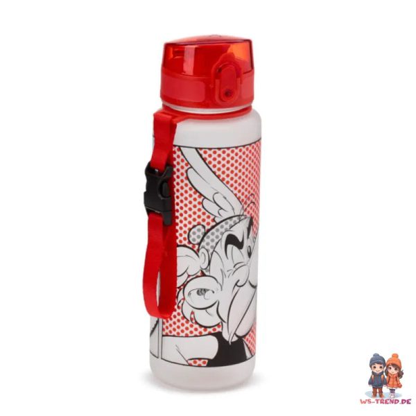Asterix und Obelix Wasserflasche Trinkflasche Flasche Gurt 600 ml Jetzt online – Bild 2