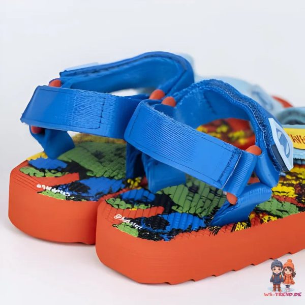 Marvel Avengers Kinder Sandalen Latschen Hausschuhe Klett Rabatt – Bild 5