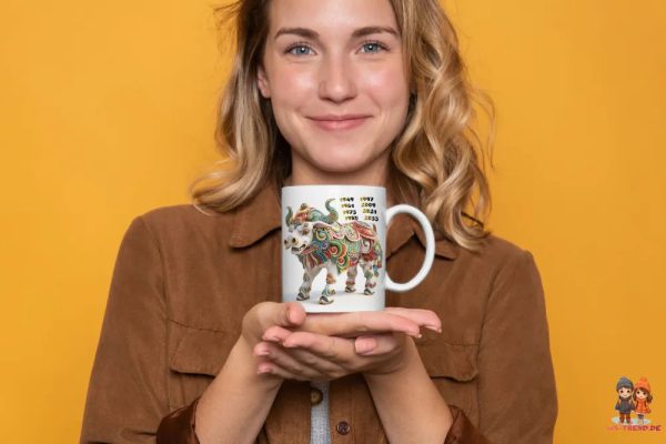 Ochse Chinesisches Jahres Sternzeichen Tasse Kaffeetasse Teetasse Geschenkidee Angebot – Bild 2