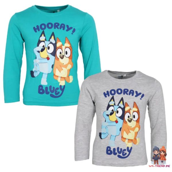 Bluey Bingo Kinder Langarmshirt langarm Shirt Verkauf