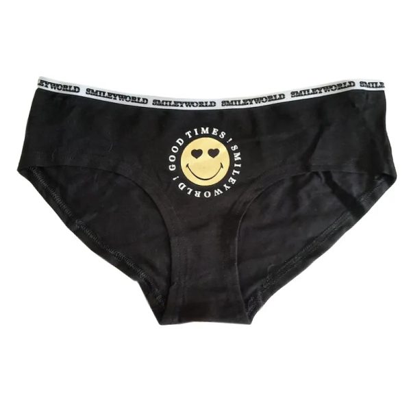 Smiley Emoji Damen Slips Unterhose - S bis XL Mode – Bild 2