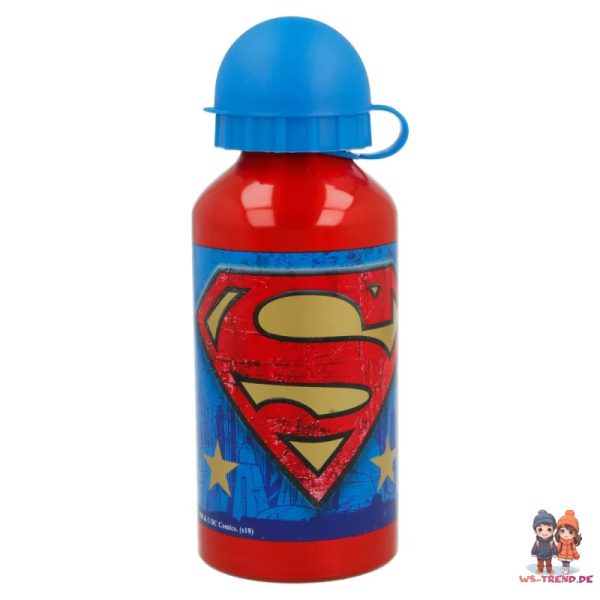 DC Comics Superman 2 teiliges Lunch Set 3 Kammern Brotdose Alu-Trinkflasche Online – Bild 5
