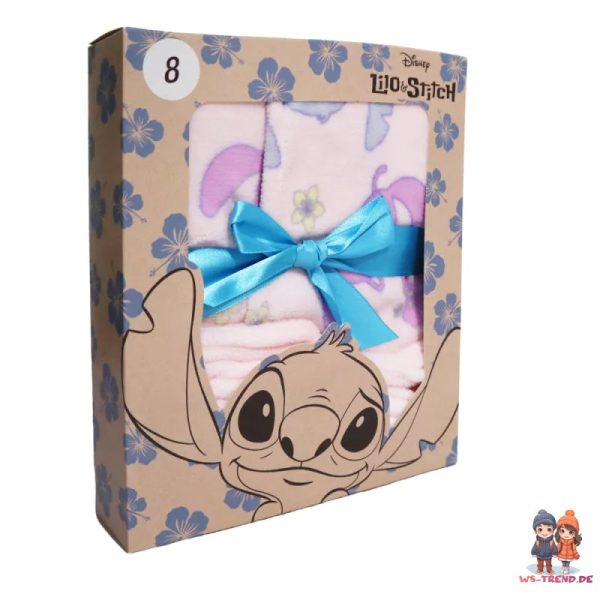 Disney Lilo und Stitch Angel Kinder Coral Bademantel mit Kapuze Jetzt online – Bild 3