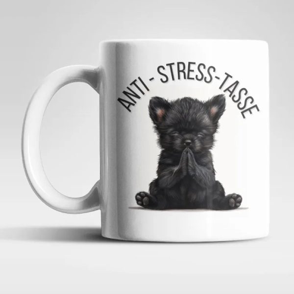 Anti Stress Baby Hund Welpe Kaffeetasse Teetasse Tasse Geschenkidee 325 ml Online-Schn?ppchen – Bild 4