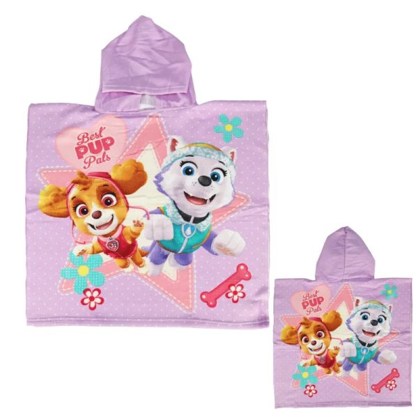 Paw Patrol Skye Everest Kinder Mikrofaser Poncho Badeponcho mit Kapuze Zu verkaufen