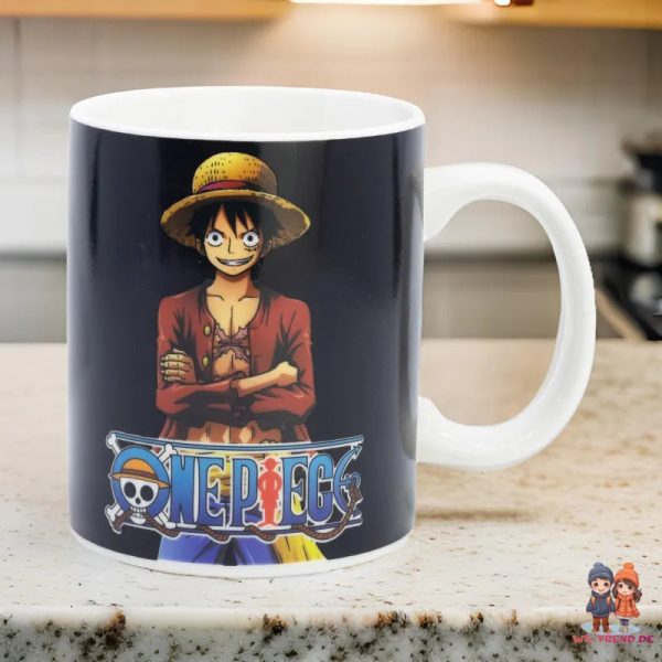 Anime One Piece Ruffy magische Teetasse Tasse Kaffeetasse Geschenkidee 325 ml Rabatt – Bild 3