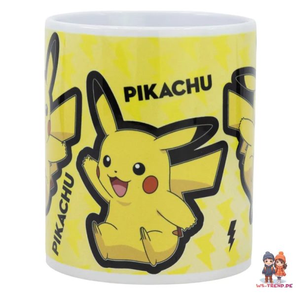 Pokemon Pikachu Kaffeetasse Teetasse Tasse Geschenkidee 330 ml Mode – Bild 3