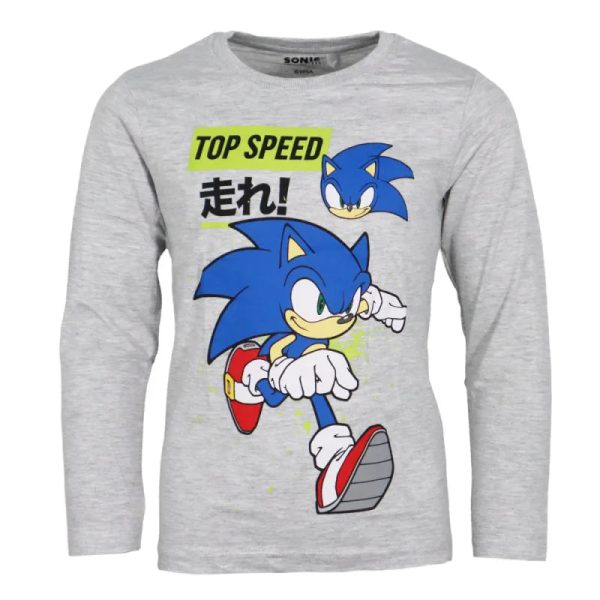 Sonic The Hedgehog Kinder Jungen langarm Shirt Langarmshirt Verkauf – Bild 4
