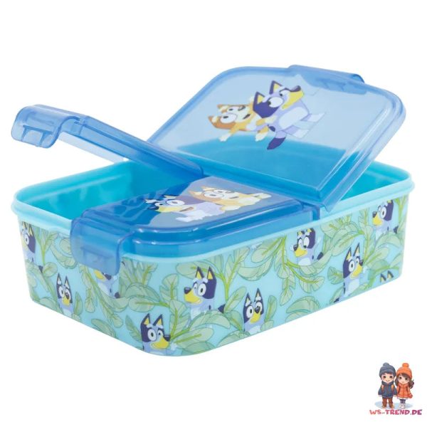 Bluey Bingo Kinder 2teiliges Set 3 Kammern Brotdose Alu Trinkflasche 400 ml Rabatt – Bild 4