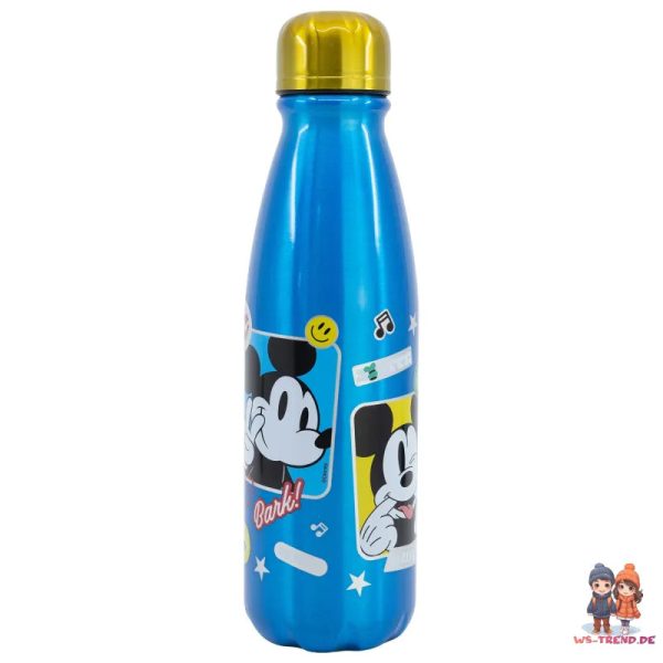 Disney Mickey Maus Aluminium Wasserflasche Trinkflasche Flasche 600 ml Online-Verkauf – Bild 2