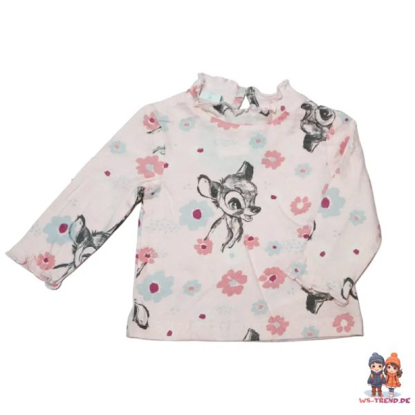 Disney Bambi Baby 2 tlg Set Bluse Kleid 100% Baumwolle Online – Bild 3