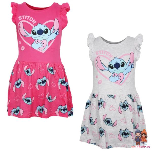 Disney Lilo und Stitch Kinder Mädchen Sommerkleid Kleid Im Angebot