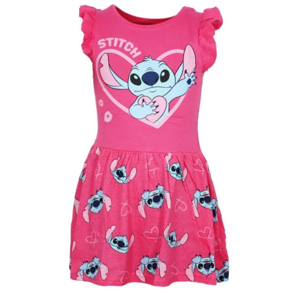 Disney Lilo und Stitch Kinder Mädchen Sommerkleid Kleid Im Angebot – Bild 2