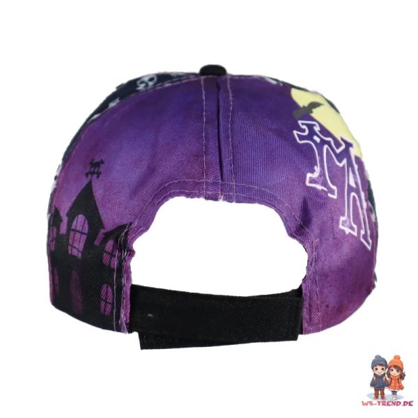 Wednesday Adams Mädchen Kinder Basecap Baseball Kappe allover Print Rabatt – Bild 4