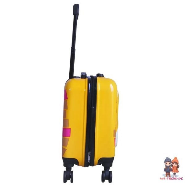 Löwe 3D Kinder Trolley Kinderkoffer ABS Kindertrolley 45x35x25 cm Rabatt – Bild 2