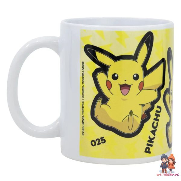Pokemon Pikachu Kaffeetasse Teetasse Tasse Geschenkidee 330 ml Mode – Bild 2