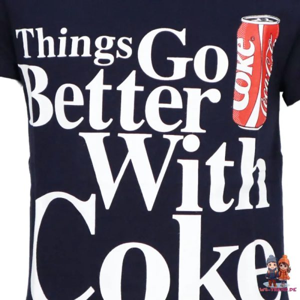 Coca Cola Classic Kinder Jugend Jungen kurzarm T-Shirt Angebot – Bild 5