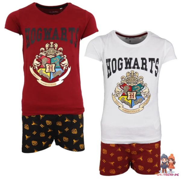 Harry Potter Hogwarts Kinder Schlafanzug Pyjama Mode