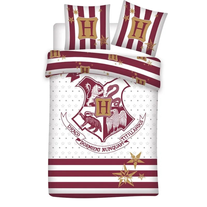 Harry Potter Hogwarts Kinder Bettwäsche 2tlg Set 135 140×200 100% BIO Baumwolle Online-Schn?ppchen